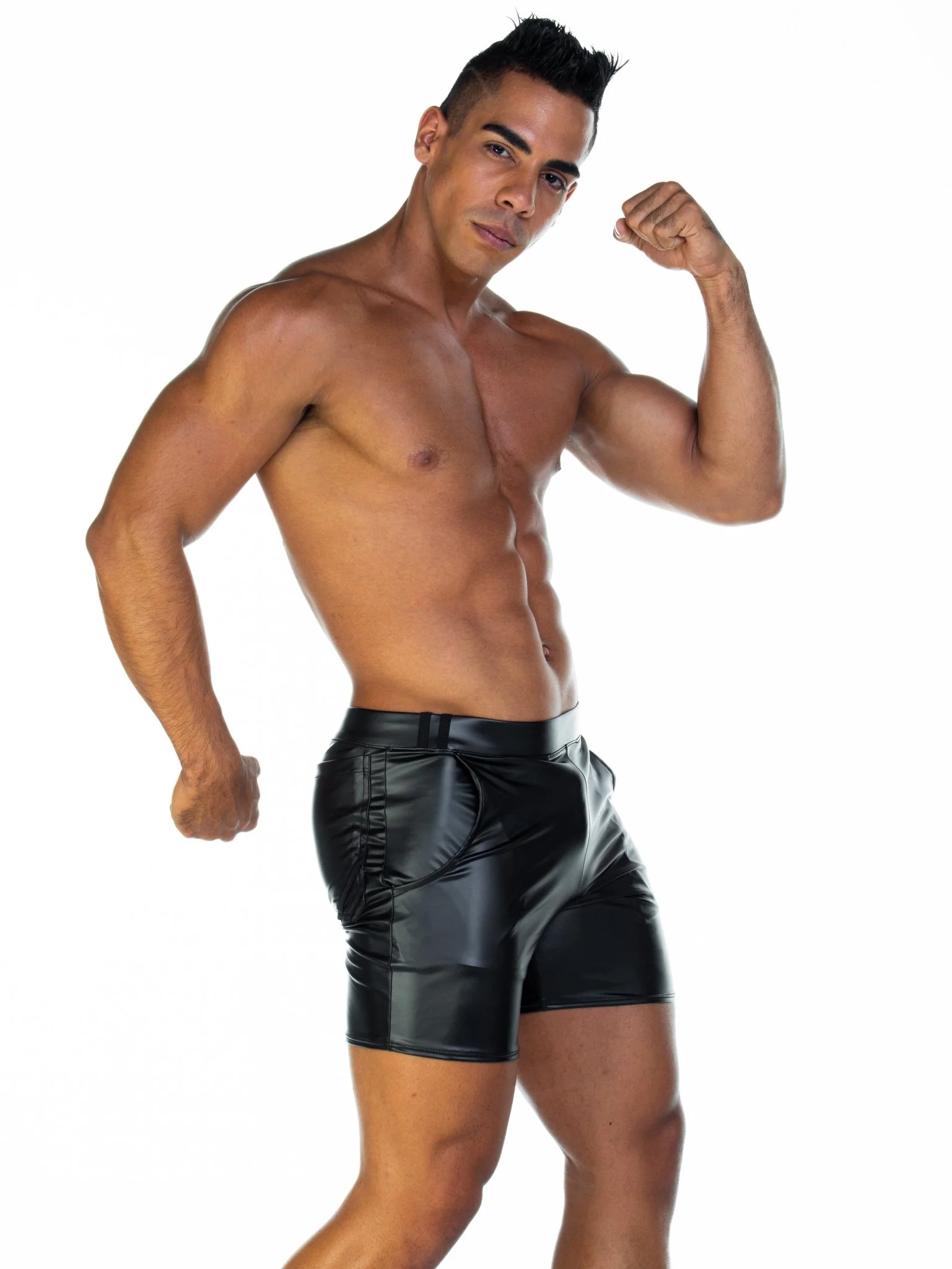 GIGO Fetish Shiny Short (CF06) - Image 14