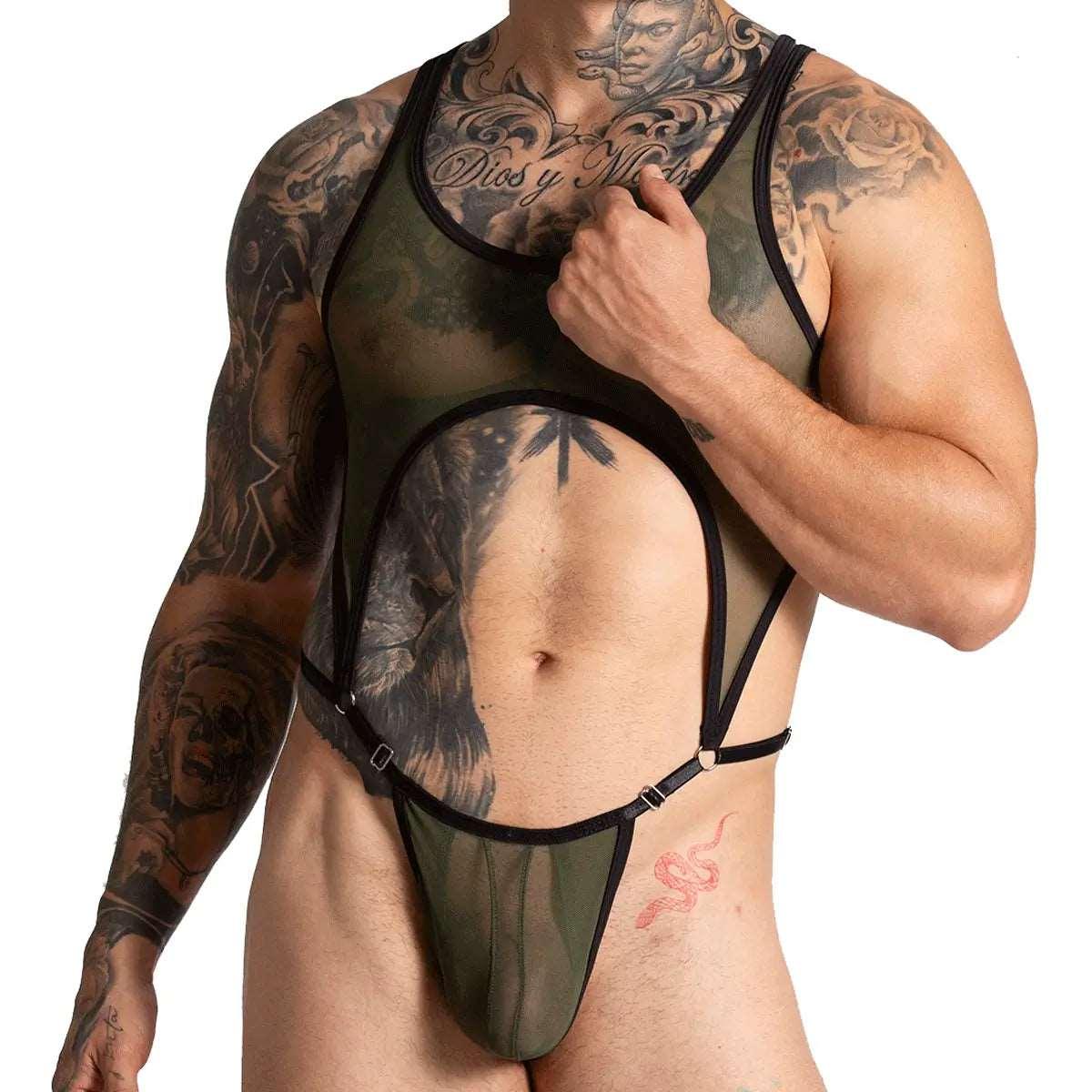 GIGO See-Through Mesh Bahia Body Suit - Image 6