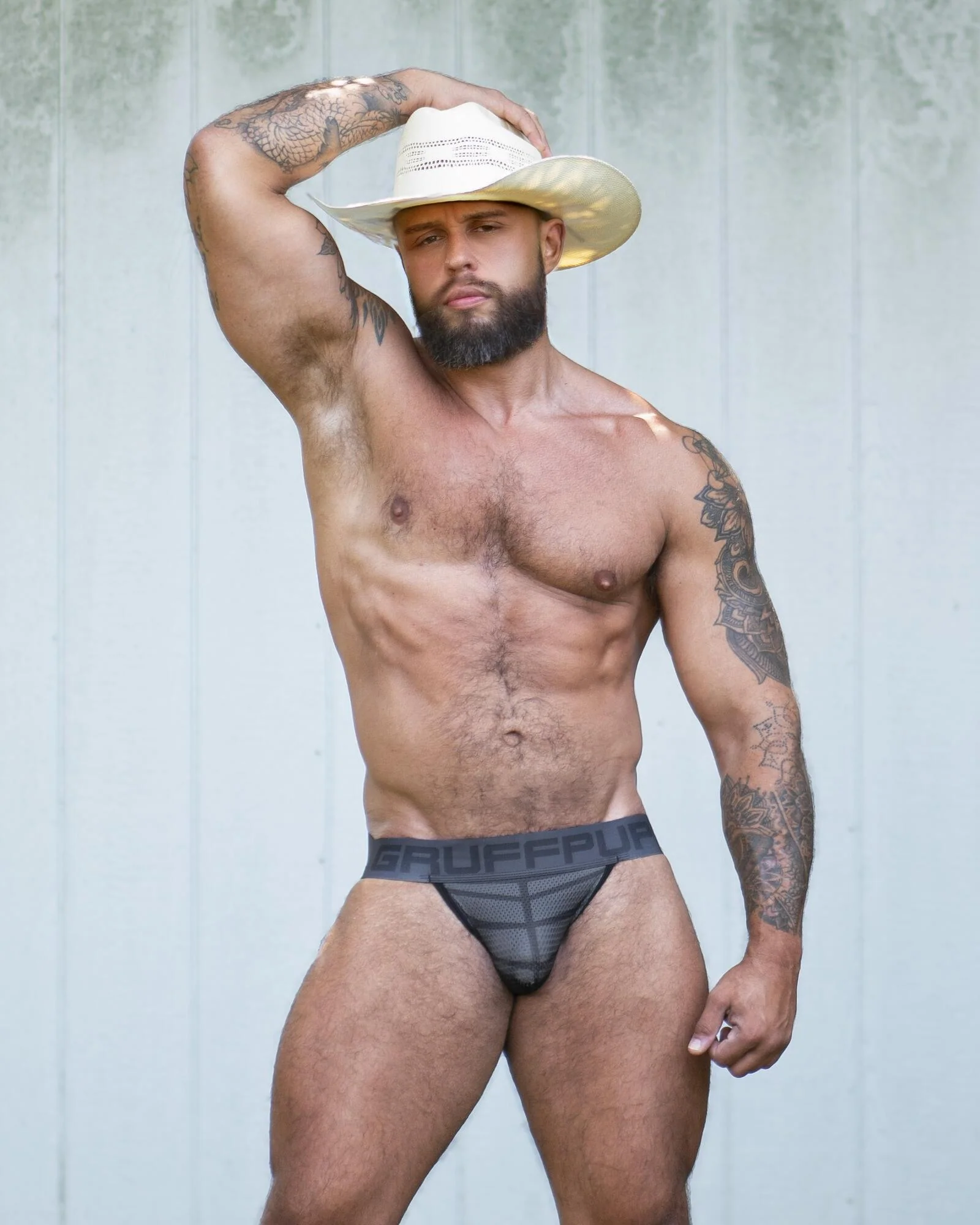 Gruff Pup Blackout Jockstrap - Image 3
