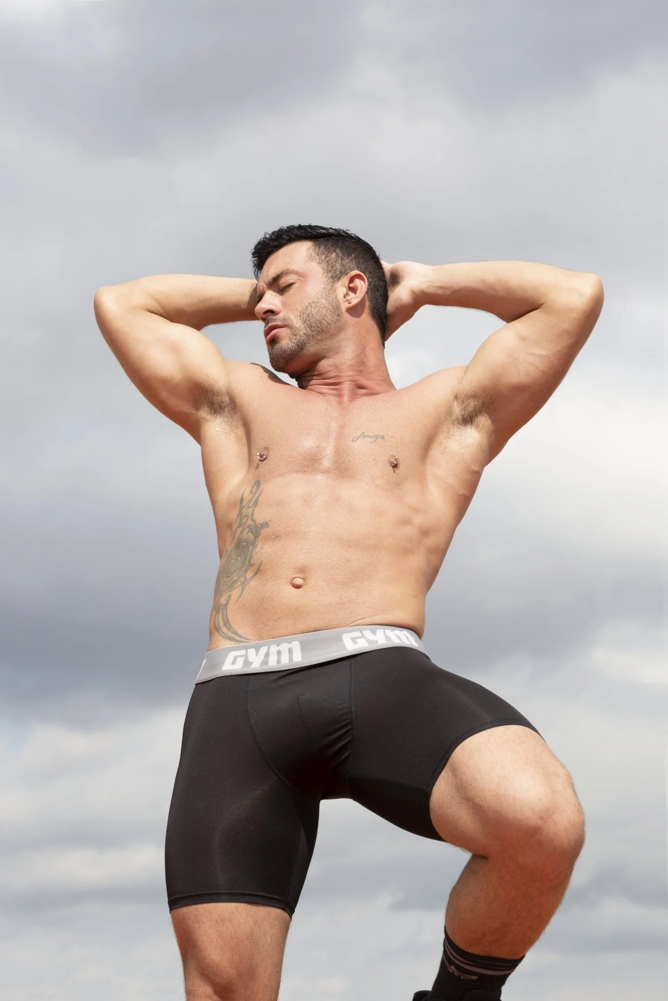 GYM Compression Short with Phone Pocket - Image 15
