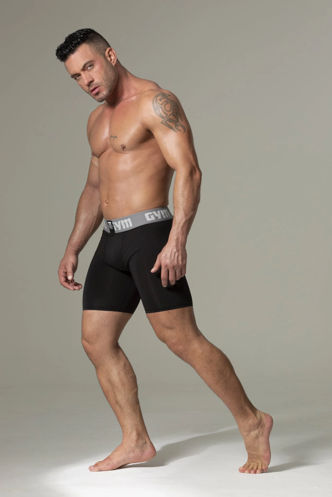 GYM Compression Short with Phone Pocket - Image 9