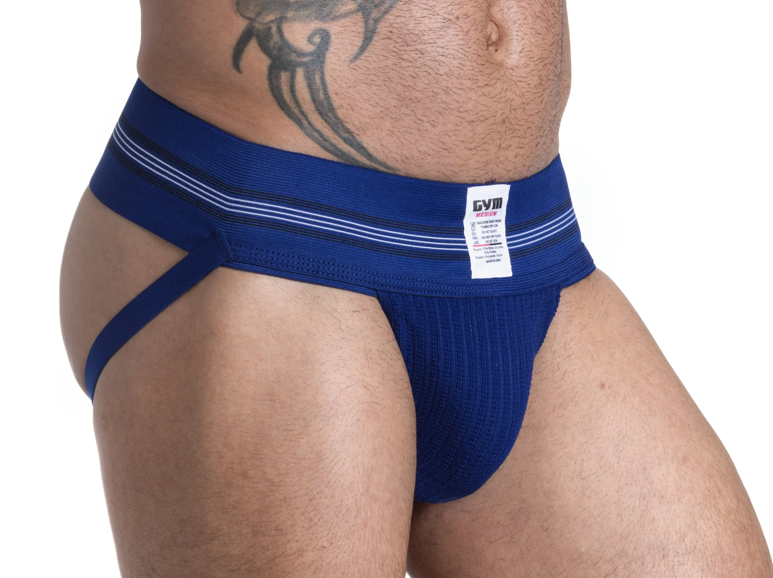 GYM Old School 2.0 Jockstrap with 3" Waistband (1-Pack) - Image 9