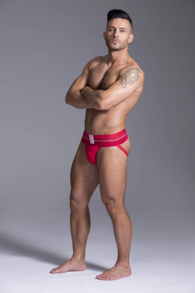 GYM Old School Jockstrap with 3" Waistband (1-Pack) - Image 4