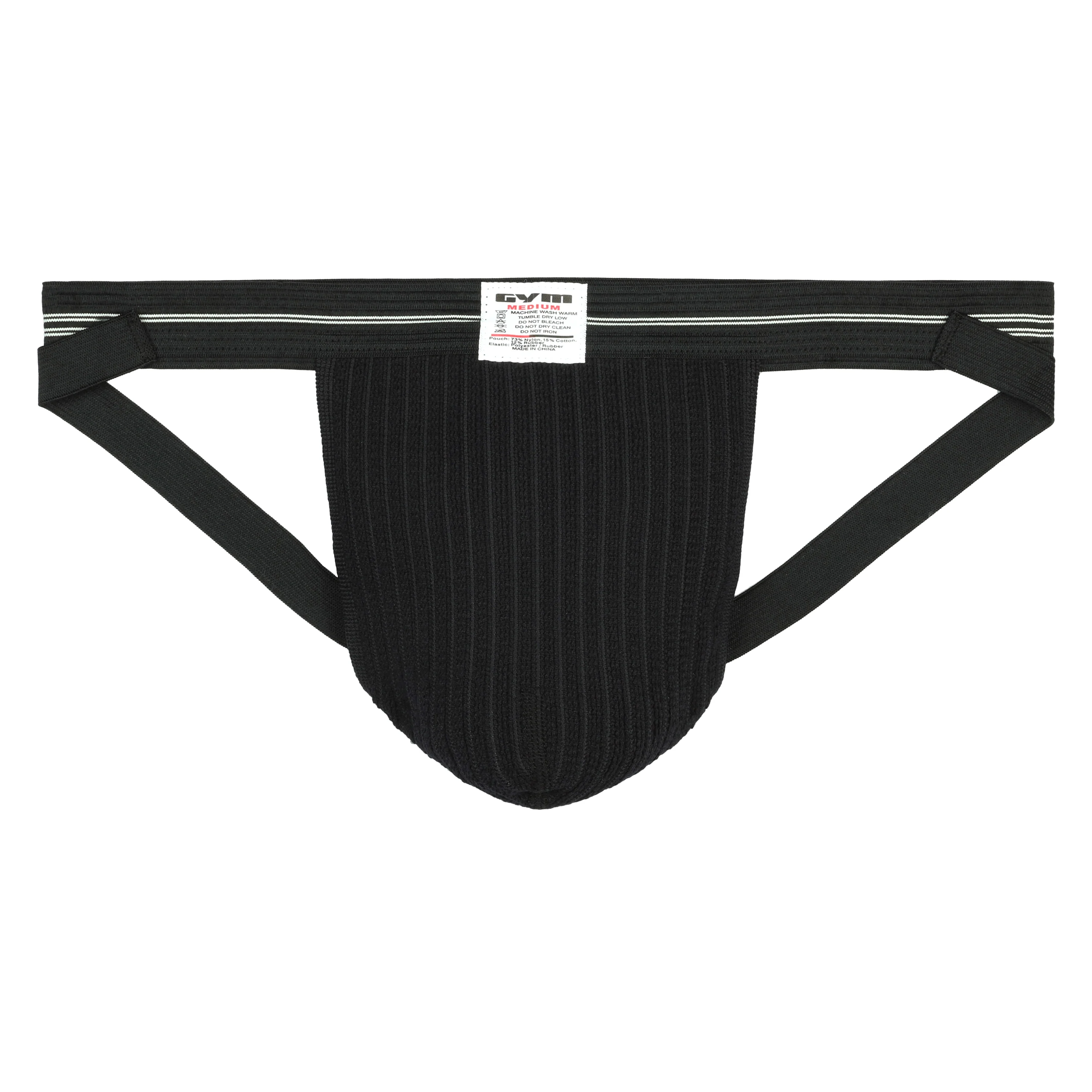 Gym Old School Swim/Run Jockstrap with 1" Waistband - Image 3