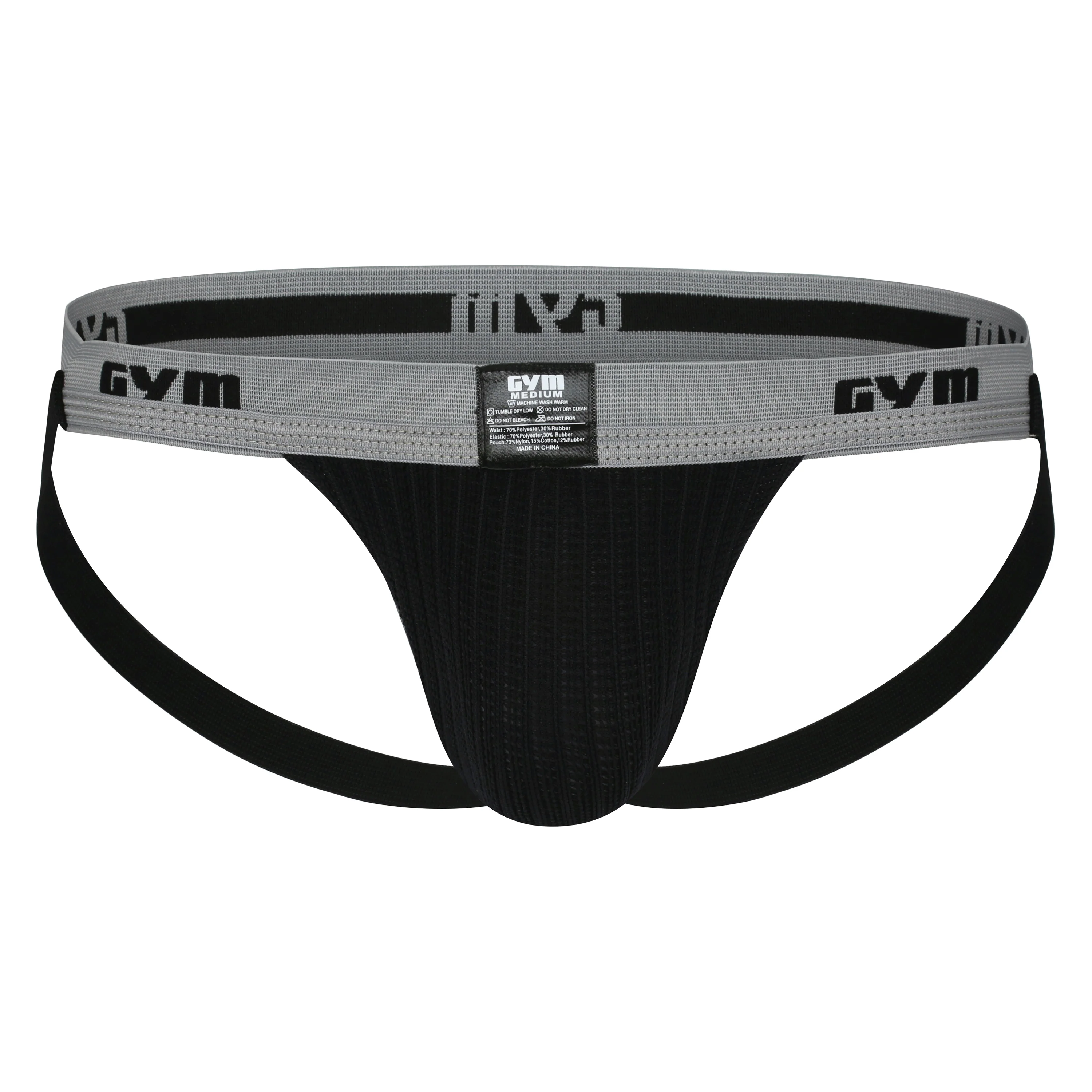 GYM Swim/Run Jockstrap 2.0 with 1" Waistband (1-Pack) - Image 37