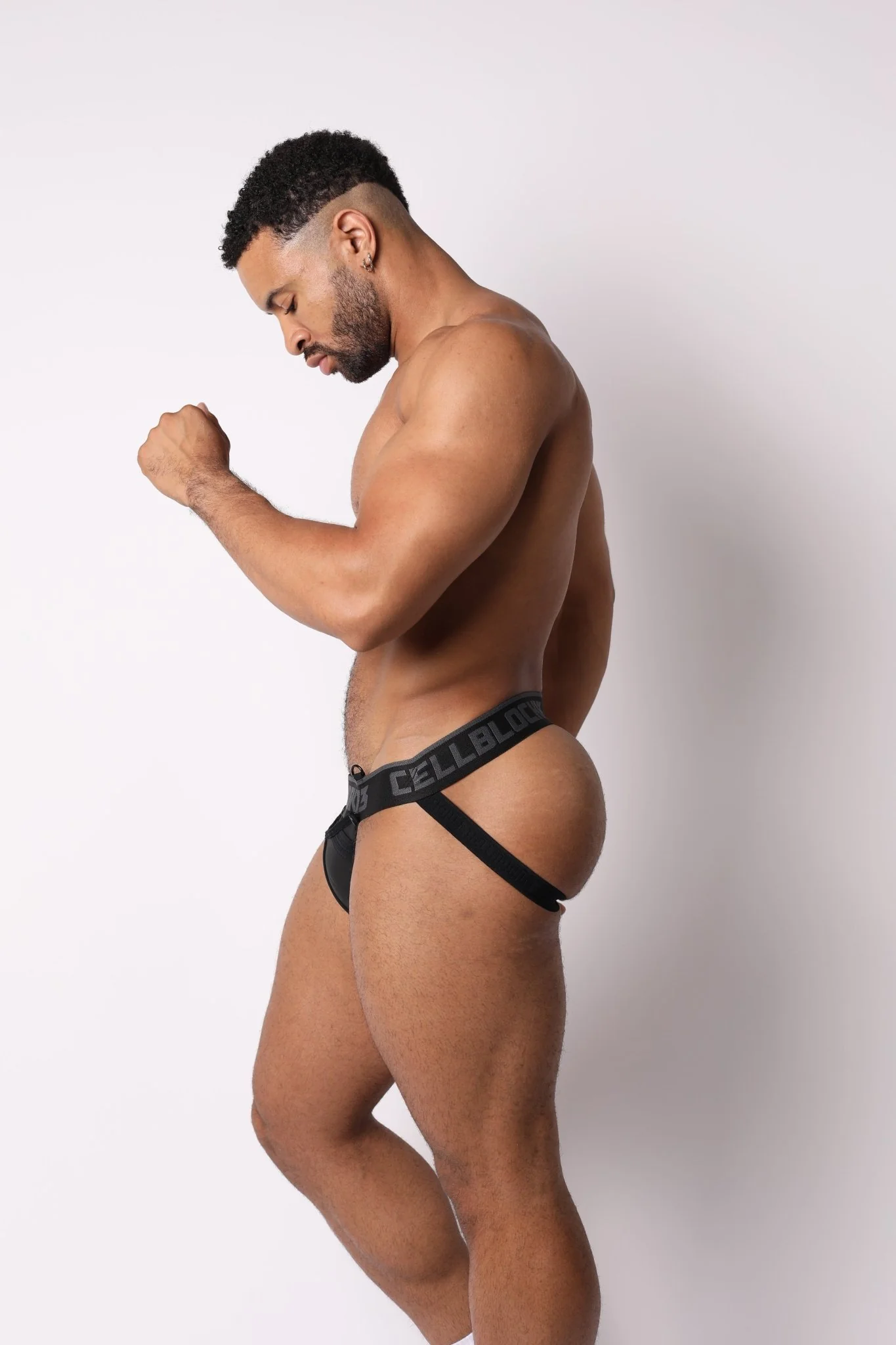 High Bar Neoprene Jockstrap with Silicone C-Ring (Jockstrap only) - Image 8