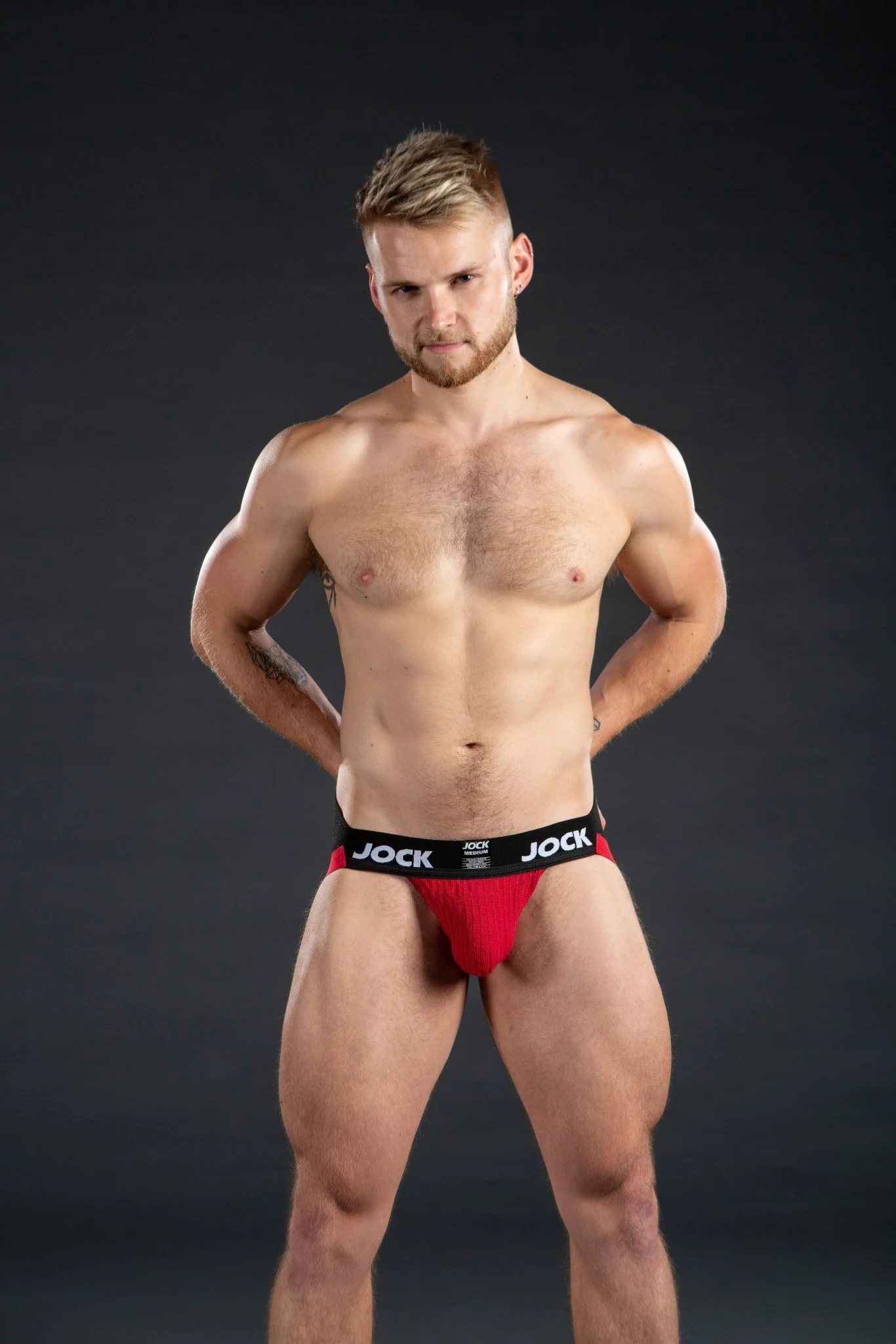 JOCK 2" Jockstrap with Grey Waistband - Image 14