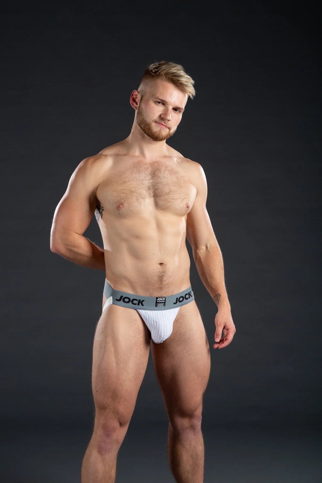 JOCK 2" Jockstrap with Grey Waistband - Image 5