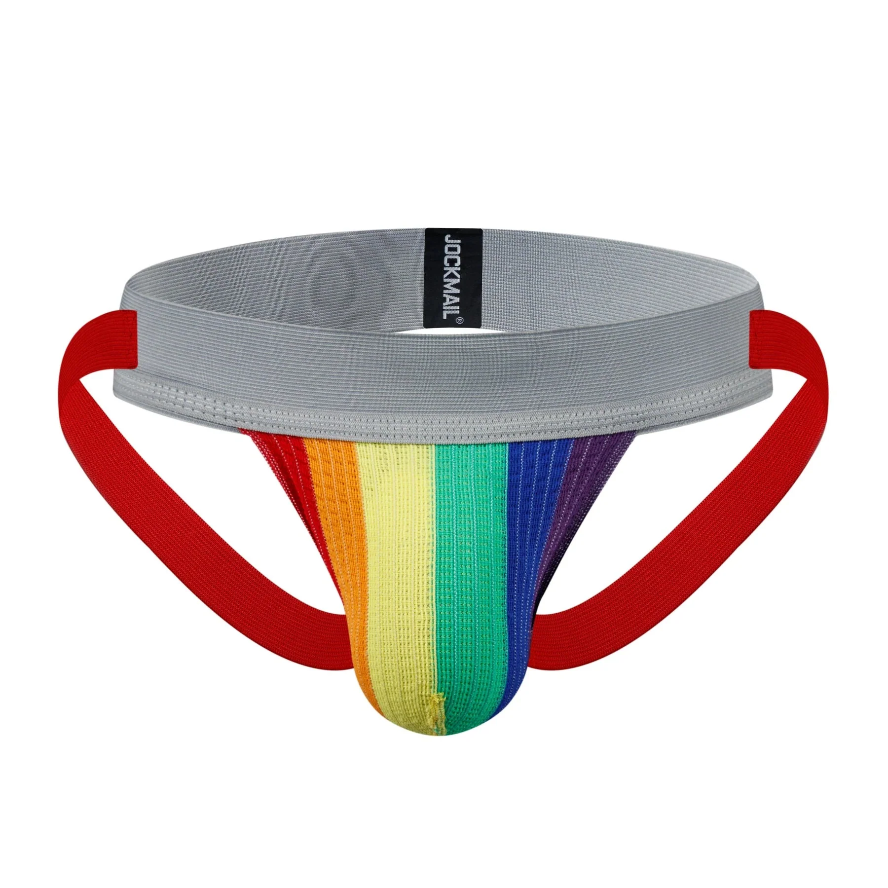 Jockmail Classic Rainbow Jockstrap - Image 2