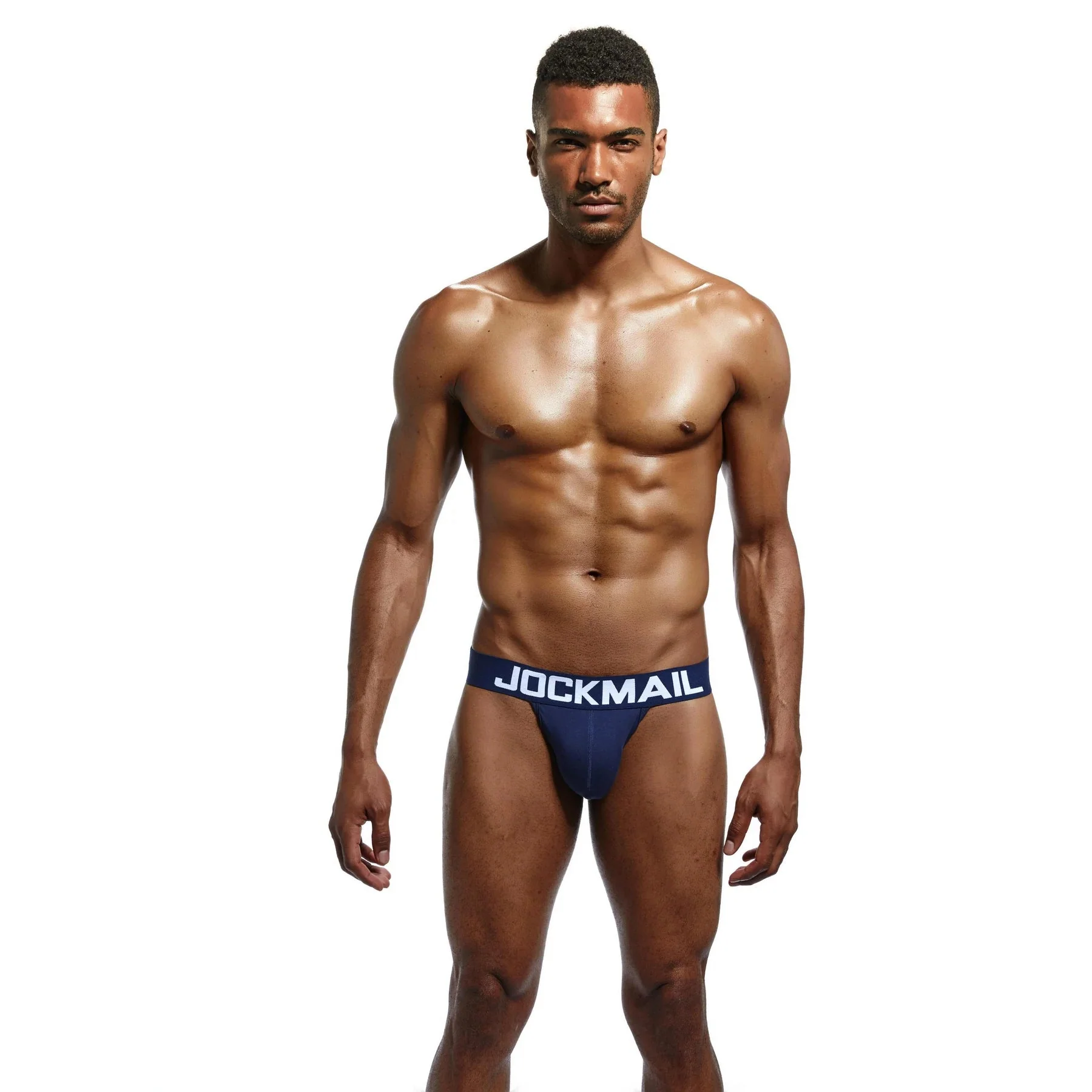 Jockmail Cotton Jockstrap with Double-Layer Pouch - Image 13