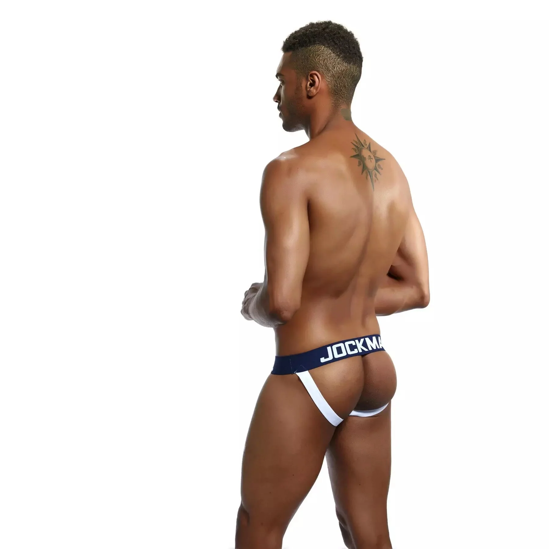 Jockmail Cotton Jockstrap with Double-Layer Pouch - Image 16