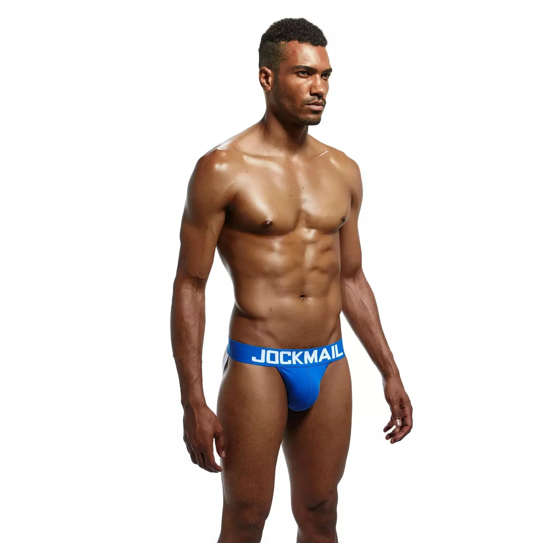 Jockmail Cotton Jockstrap with Double-Layer Pouch - Image 19