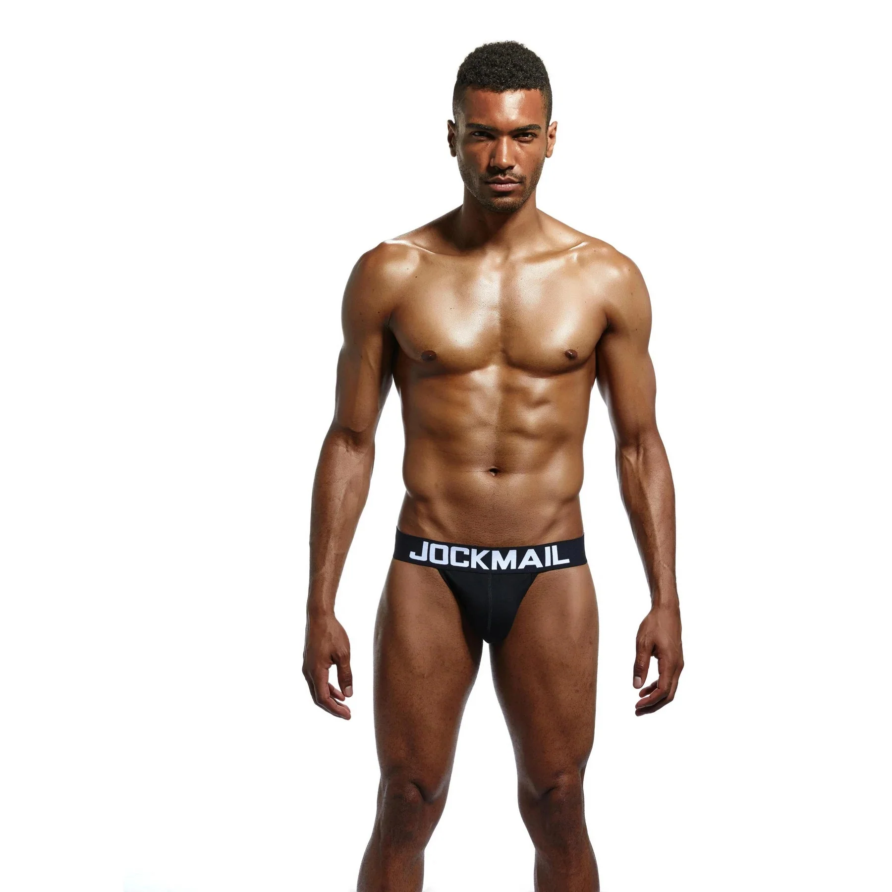 Jockmail Cotton Jockstrap with Double-Layer Pouch - Image 5