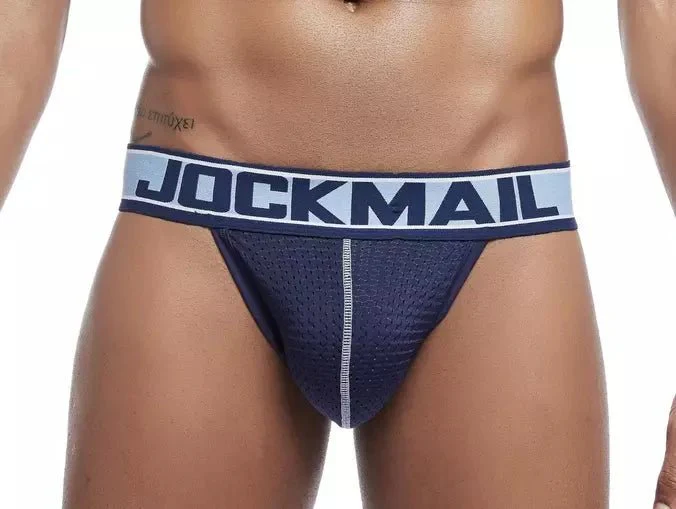 Jockmail Mesh Jockstrap with Double-Layer Pouch - Image 13