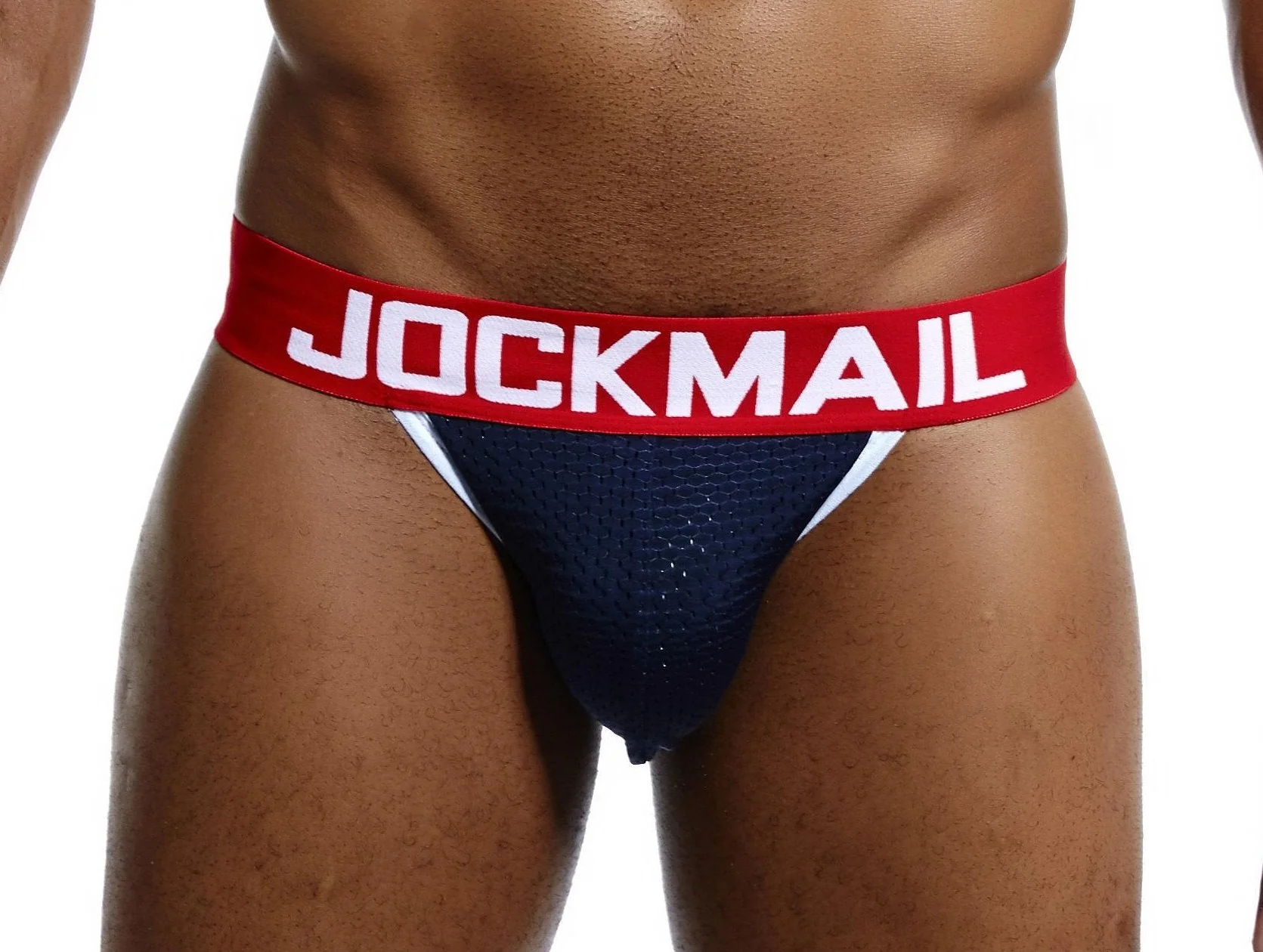 Jockmail Mesh Jockstrap with Extra Wide Legstraps - Image 10