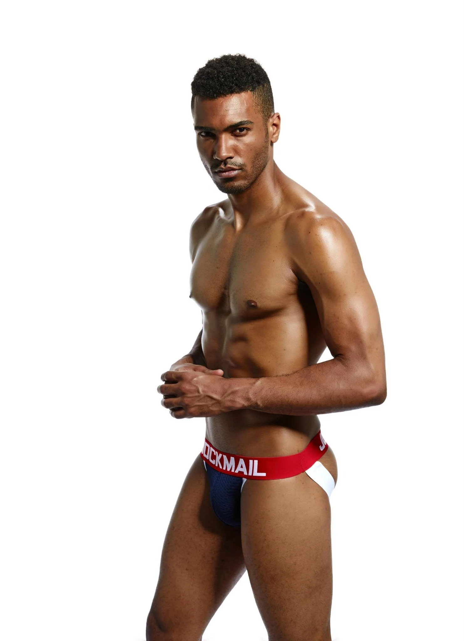 Jockmail Mesh Jockstrap with Extra Wide Legstraps - Image 12