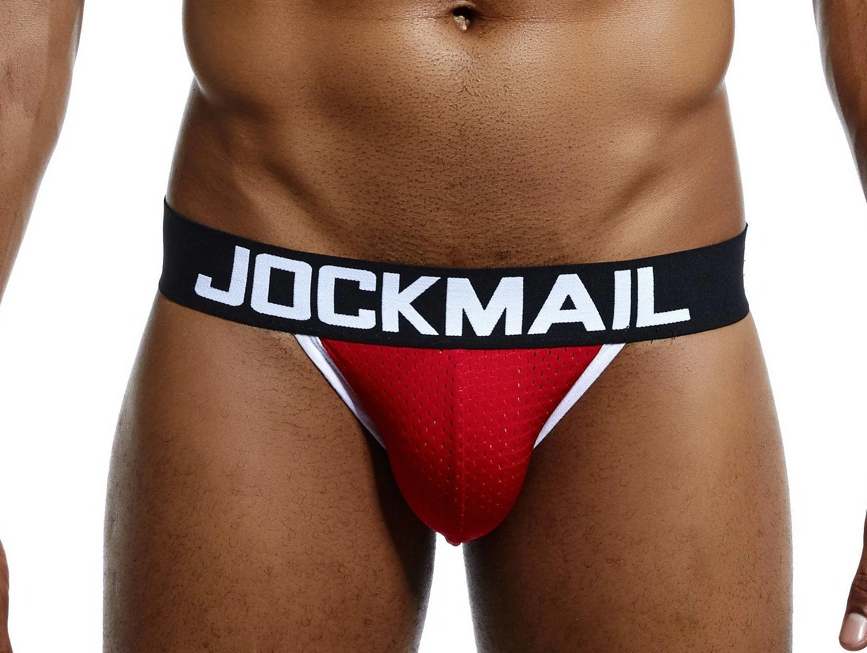 Jockmail Mesh Jockstrap with Extra Wide Legstraps - Image 14