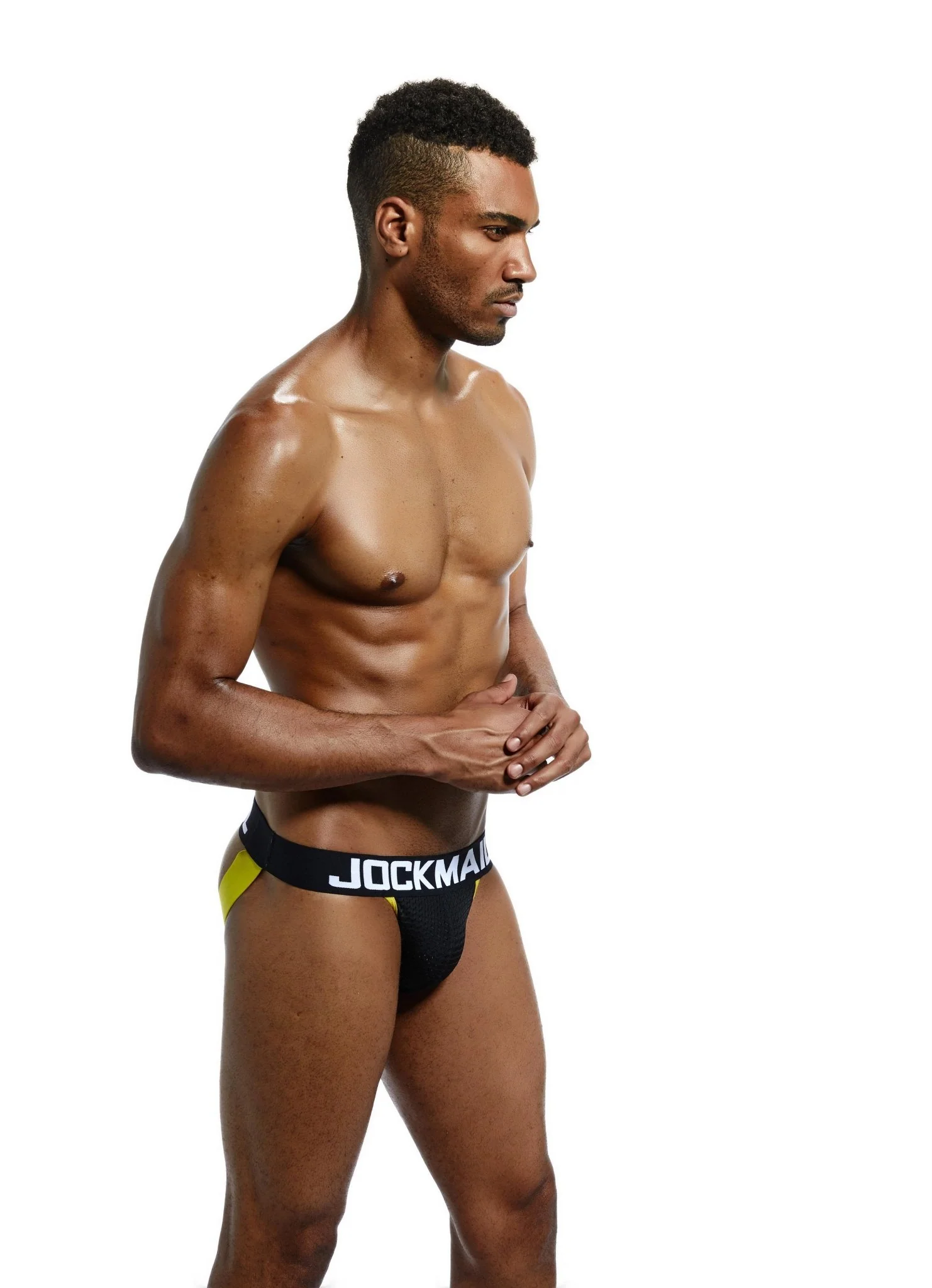 Jockmail Mesh Jockstrap with Extra Wide Legstraps - Image 4