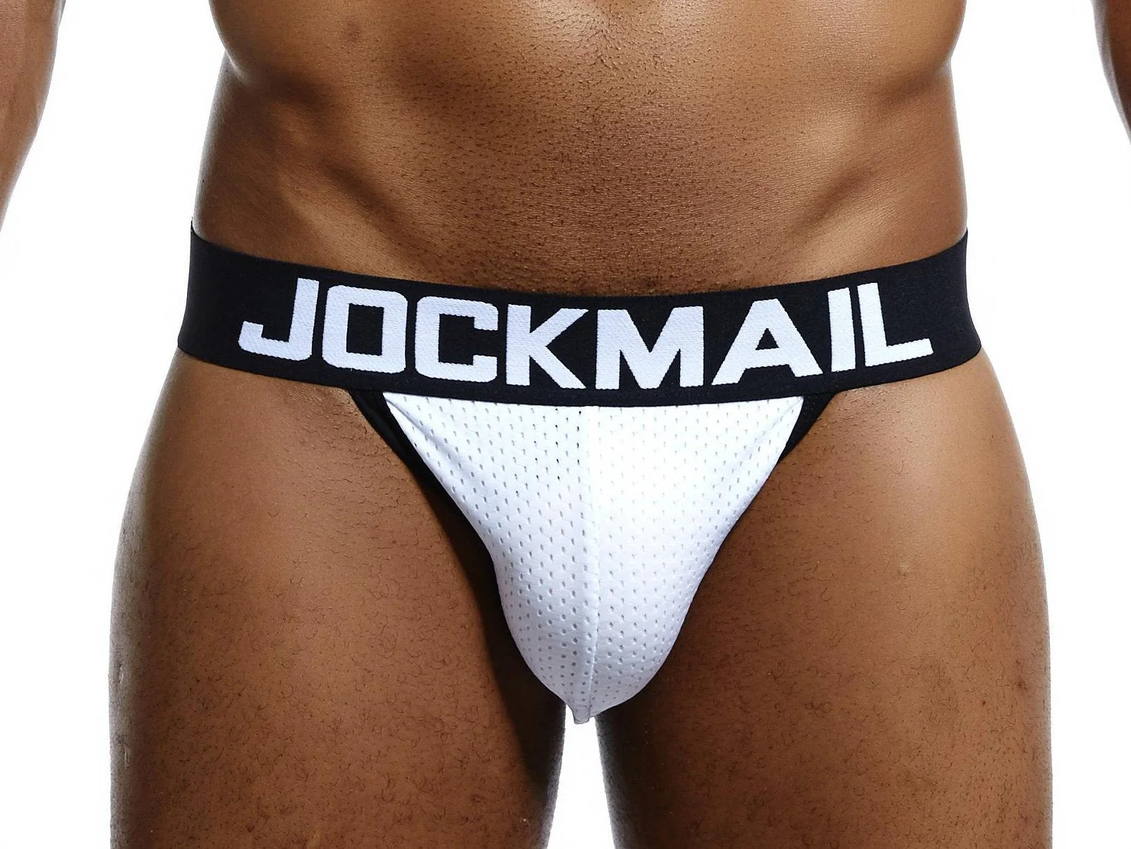 Jockmail Mesh Jockstrap with Extra Wide Legstraps - Image 6