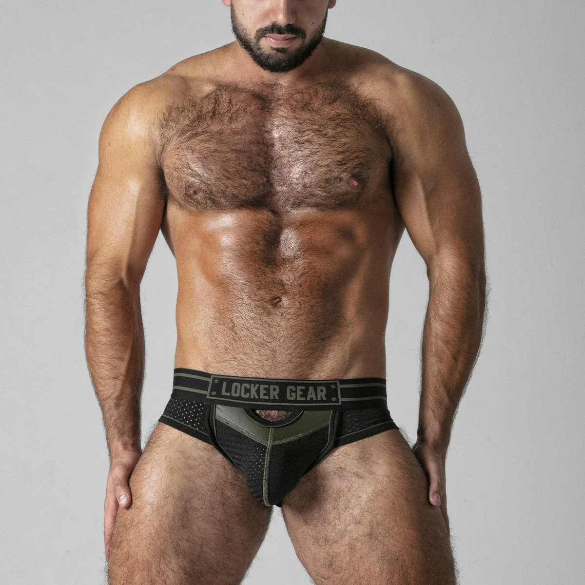 Locker Gear Bottomless Brief with Front Opening - Image 13