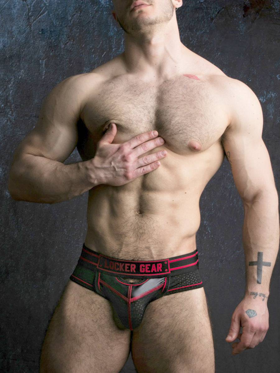 Locker Gear Bottomless Brief with Front Opening - Image 5