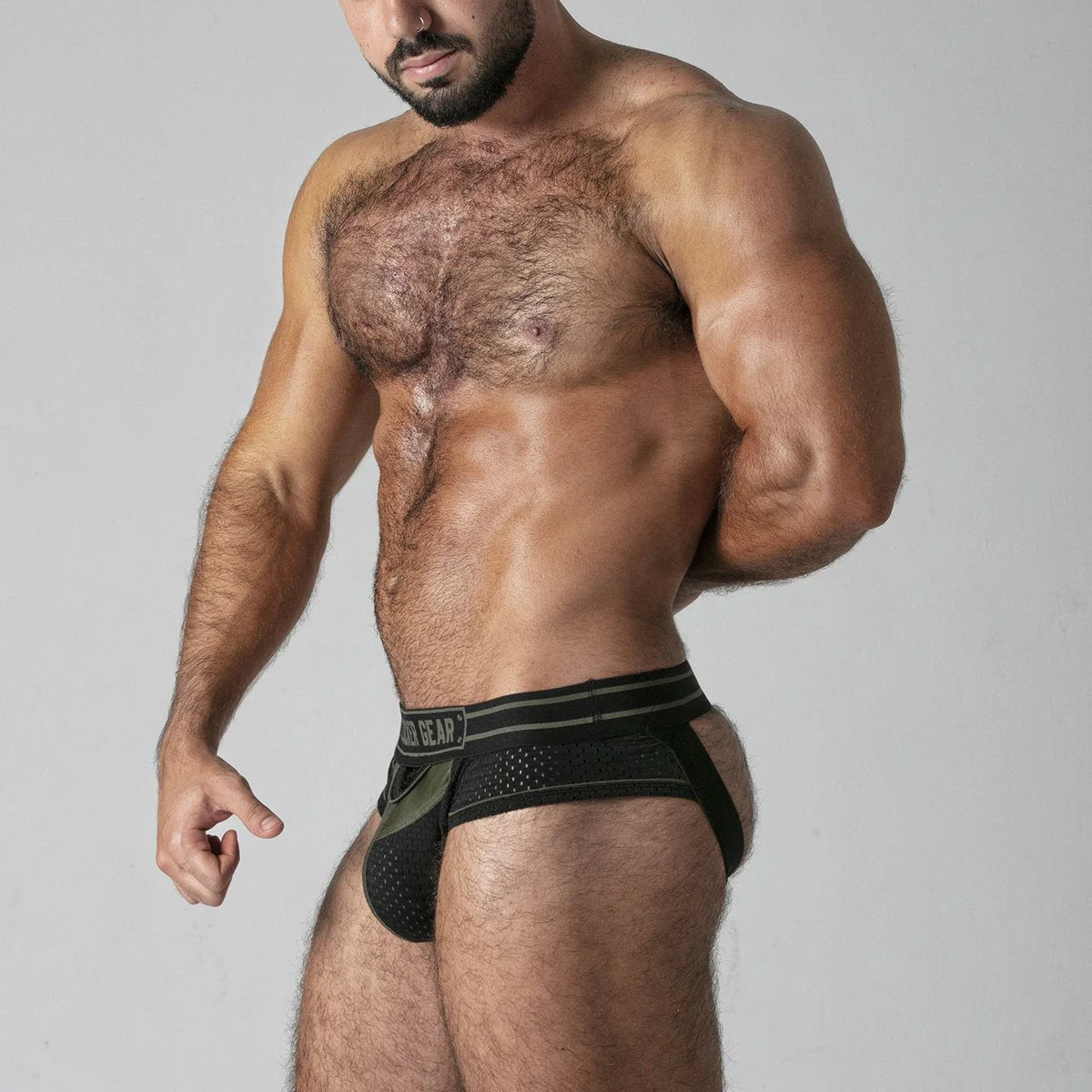 Locker Gear Bottomless Brief with Zipper - Image 16