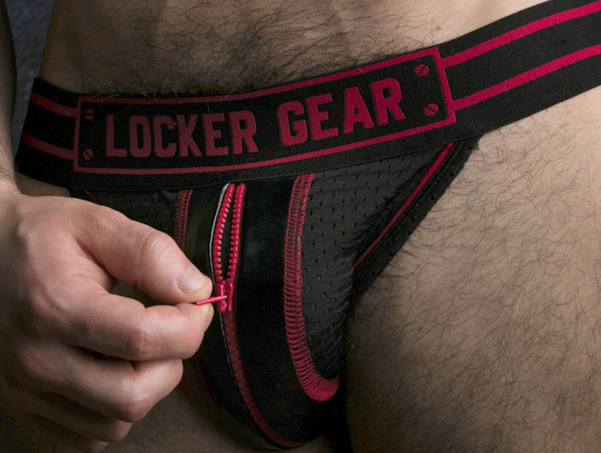 Locker Gear Jockstrap with Zipper - Image 6