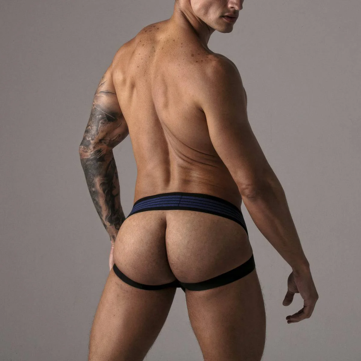 Locker Gear Leatherette/Mesh Jockstrap - Image 2