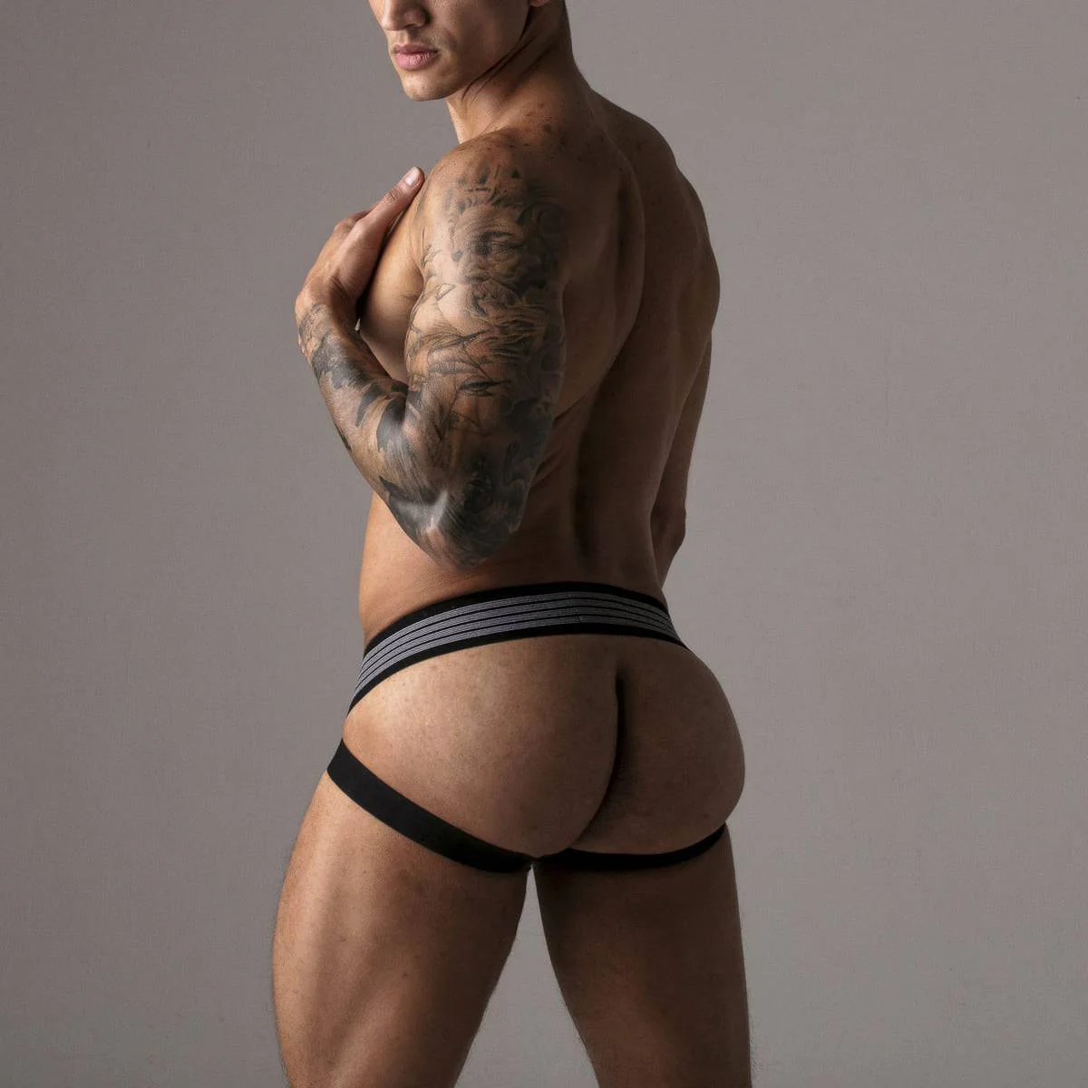 Locker Gear Leatherette/Mesh Jockstrap - Image 9