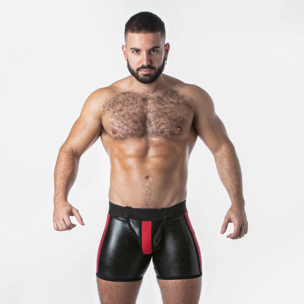 Locker Gear Punch Hole Boxer Brief with Detachable Pouch LK0128 - Image 11