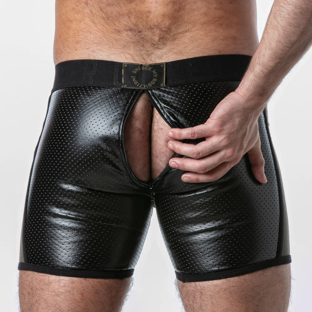 Locker Gear Punch Hole Boxer Brief with Detachable Pouch LK0128 - Image 14