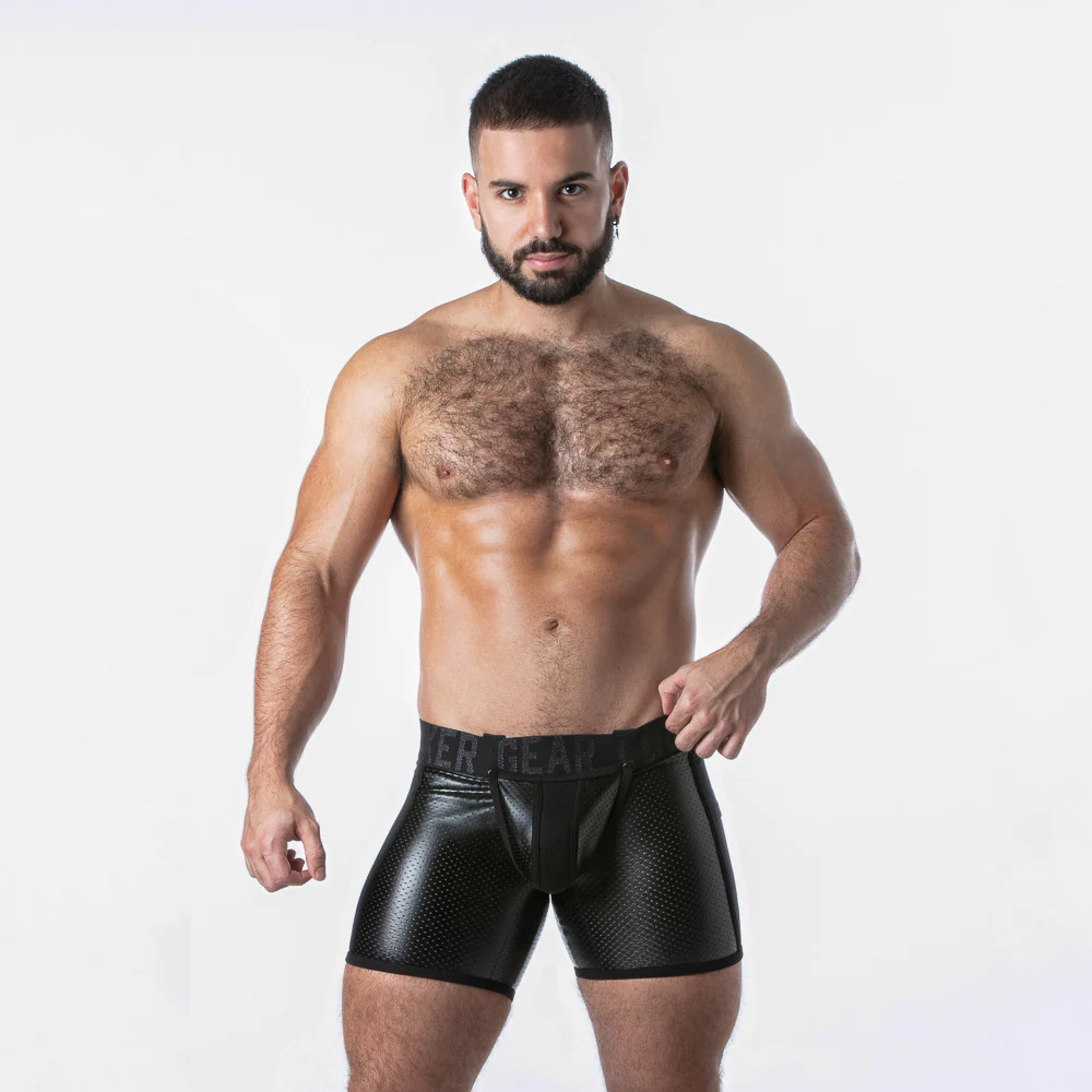Locker Gear Punch Hole Boxer Brief with Detachable Pouch LK0128 - Image 16