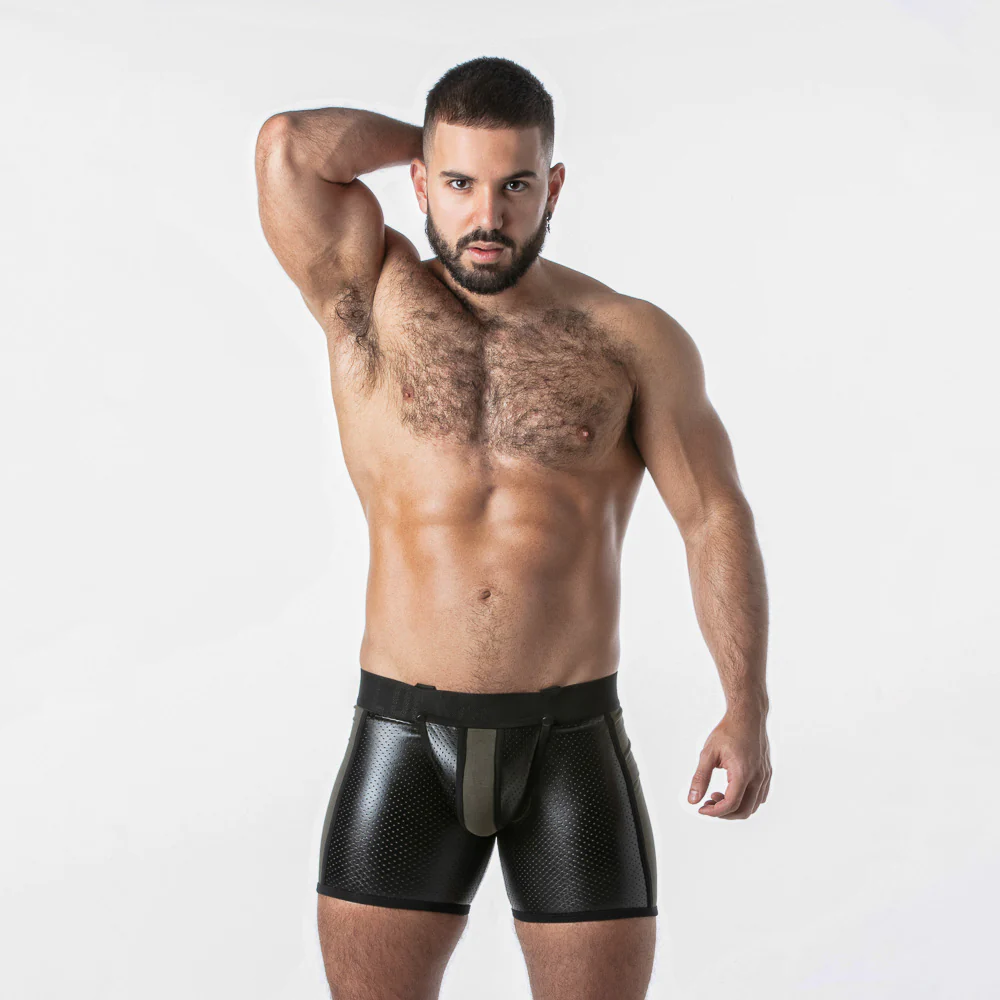 Locker Gear Punch Hole Boxer Brief with Detachable Pouch LK0128 - Image 21