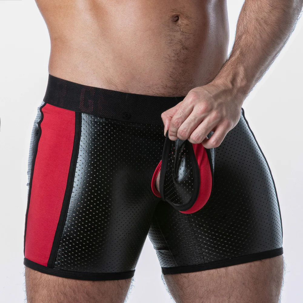 Locker Gear Punch Hole Boxer Brief with Detachable Pouch LK0128 - Image 9