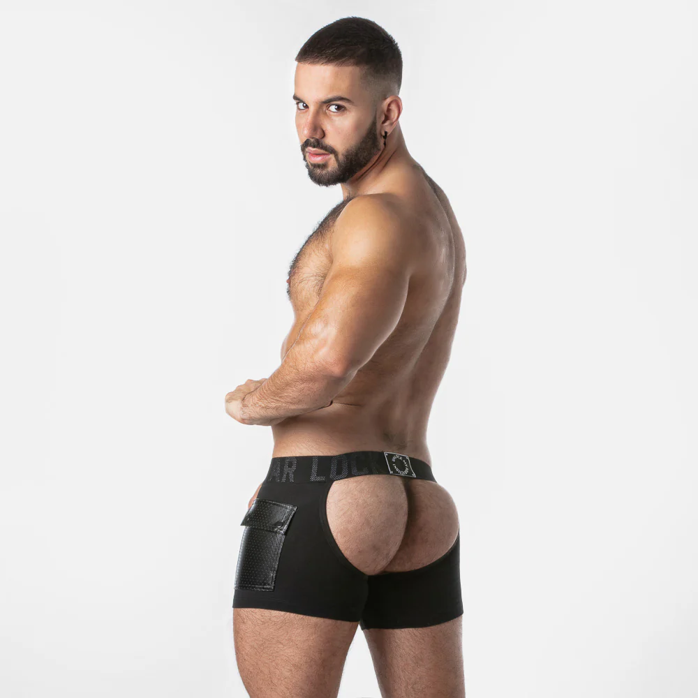 Locker Gear Punch Hole Cargo Short Chaps LK0973 - Image 11