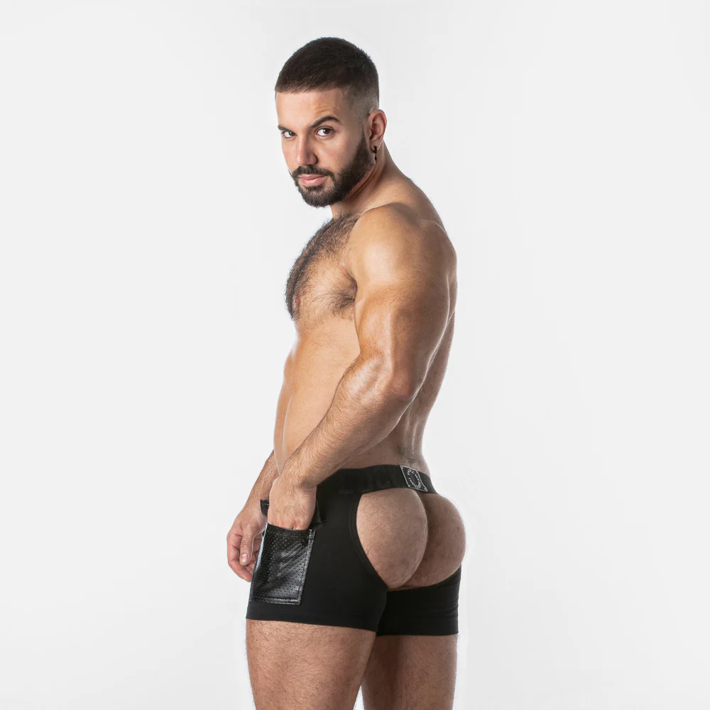 Locker Gear Punch Hole Cargo Short Chaps LK0973 - Image 12