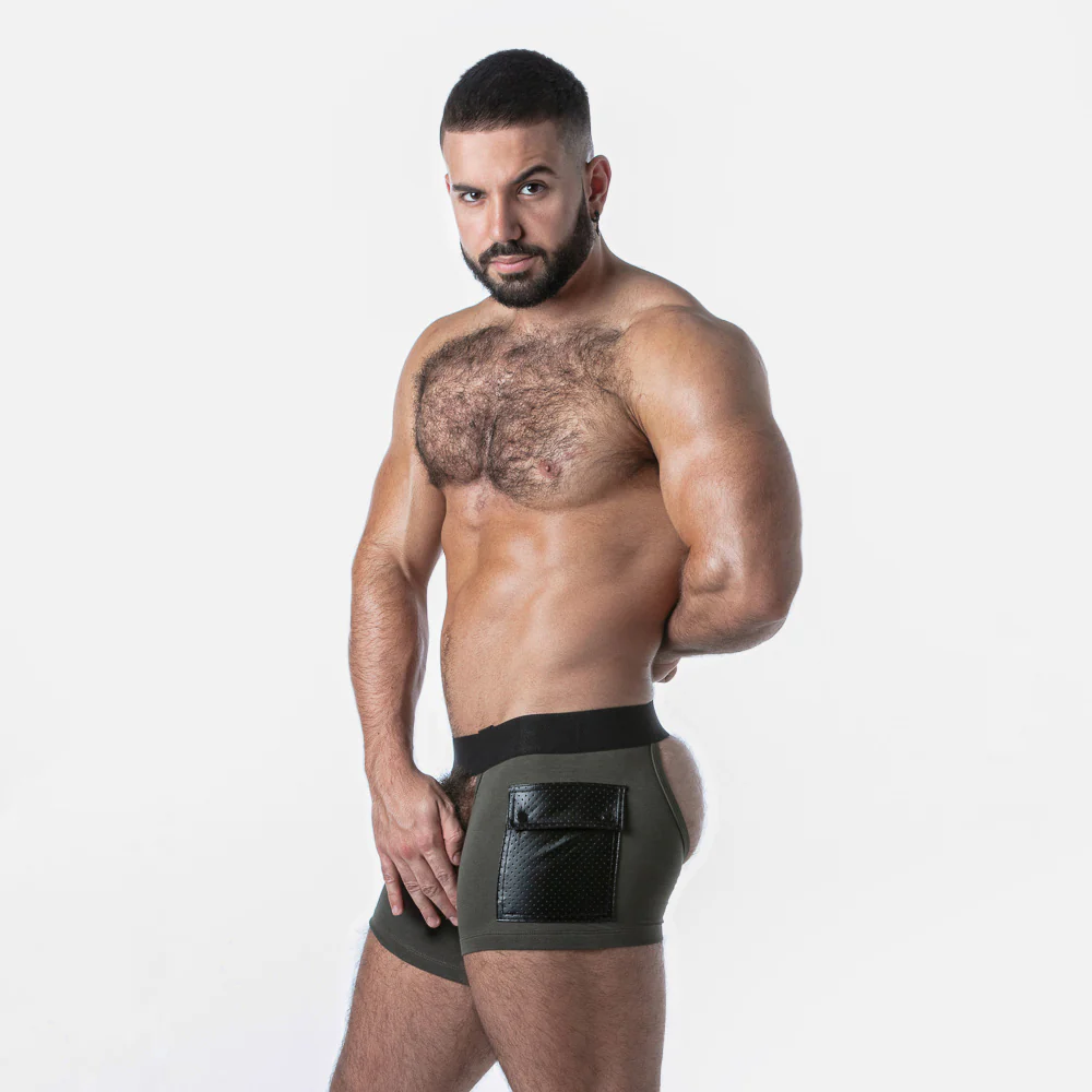 Locker Gear Punch Hole Cargo Short Chaps LK0973 - Image 13