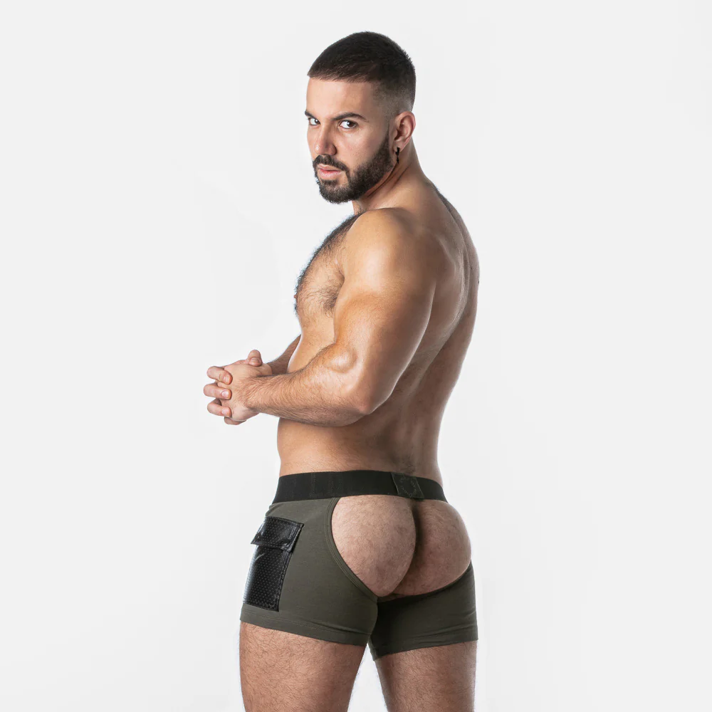 Locker Gear Punch Hole Cargo Short Chaps LK0973 - Image 15