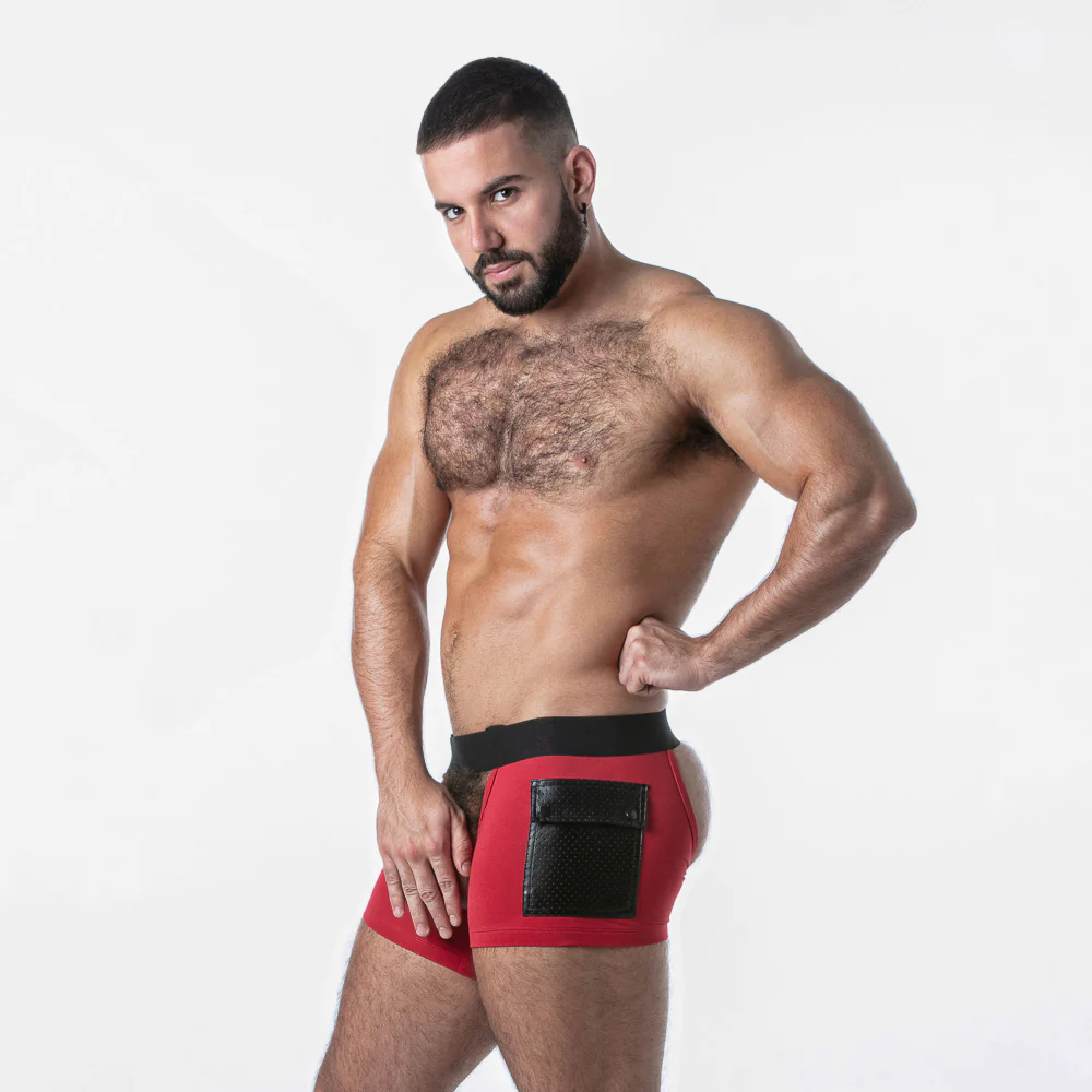 Locker Gear Punch Hole Cargo Short Chaps LK0973 - Image 5