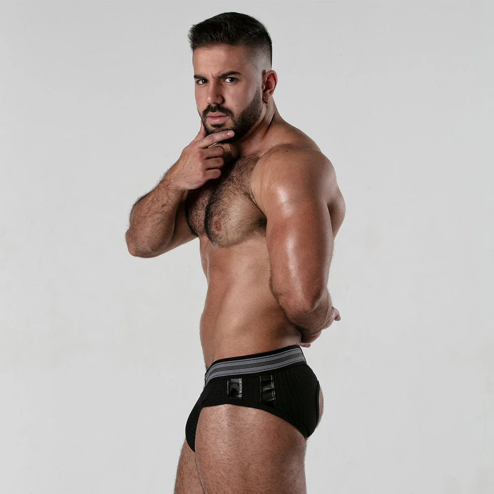 Locker Gear Ribbed Cotton Jockbrief LK0123 - Image 12