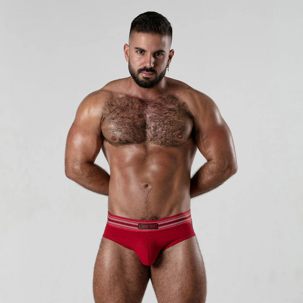 Locker Gear Ribbed Cotton Jockbrief LK0123 - Image 4