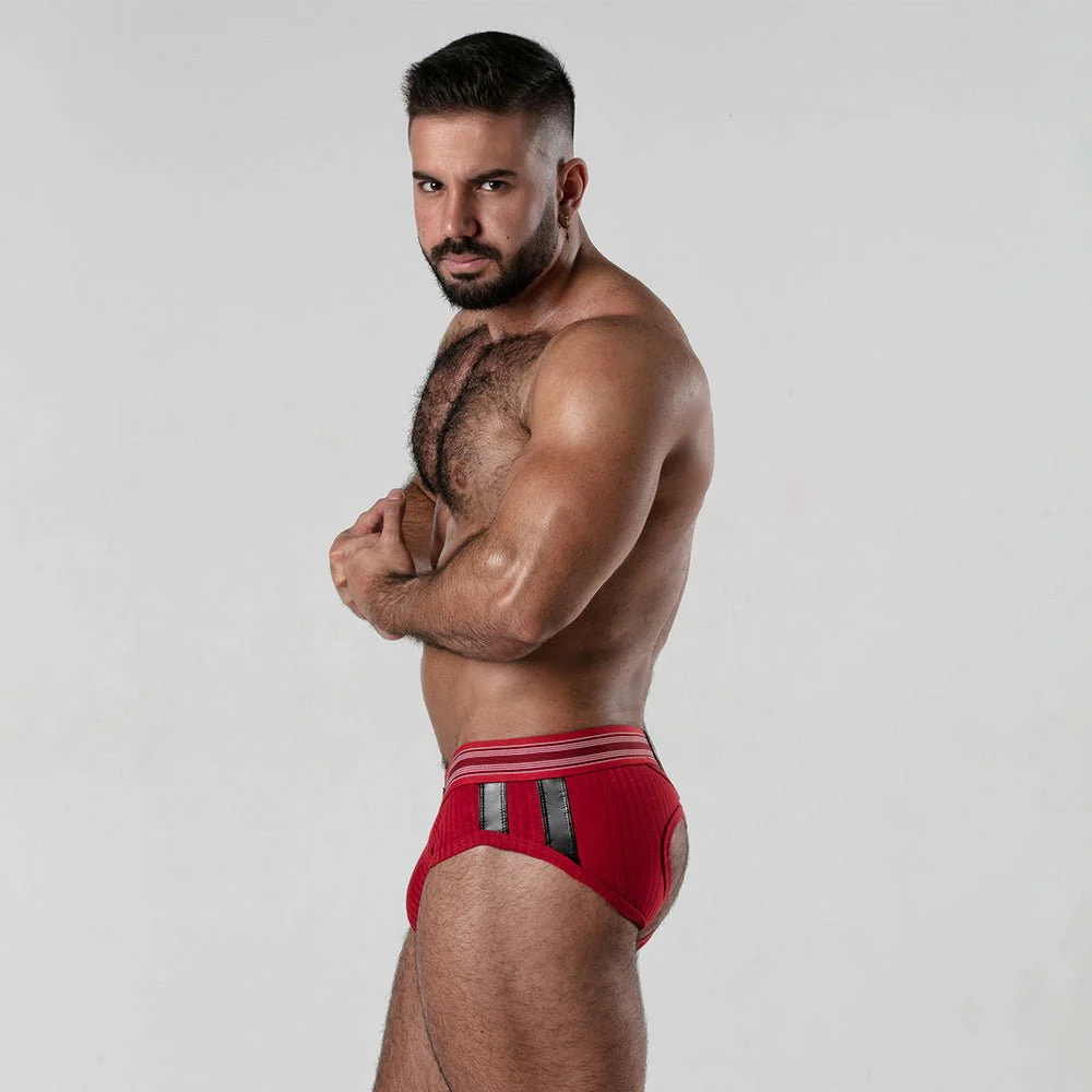 Locker Gear Ribbed Cotton Jockbrief LK0123 - Image 6