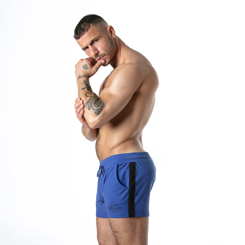 Locker Gear Sport Mesh Shorts with Hidden Rear Zipper and Arm Band - Image 2