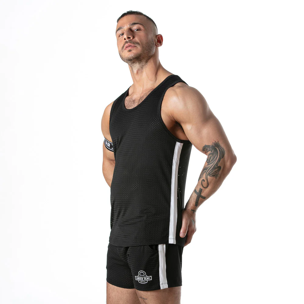 Locker Gear Sport Mesh Tank Top with Arm Band - Image 10
