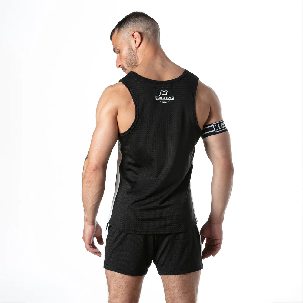 Locker Gear Sport Mesh Tank Top with Arm Band - Image 12