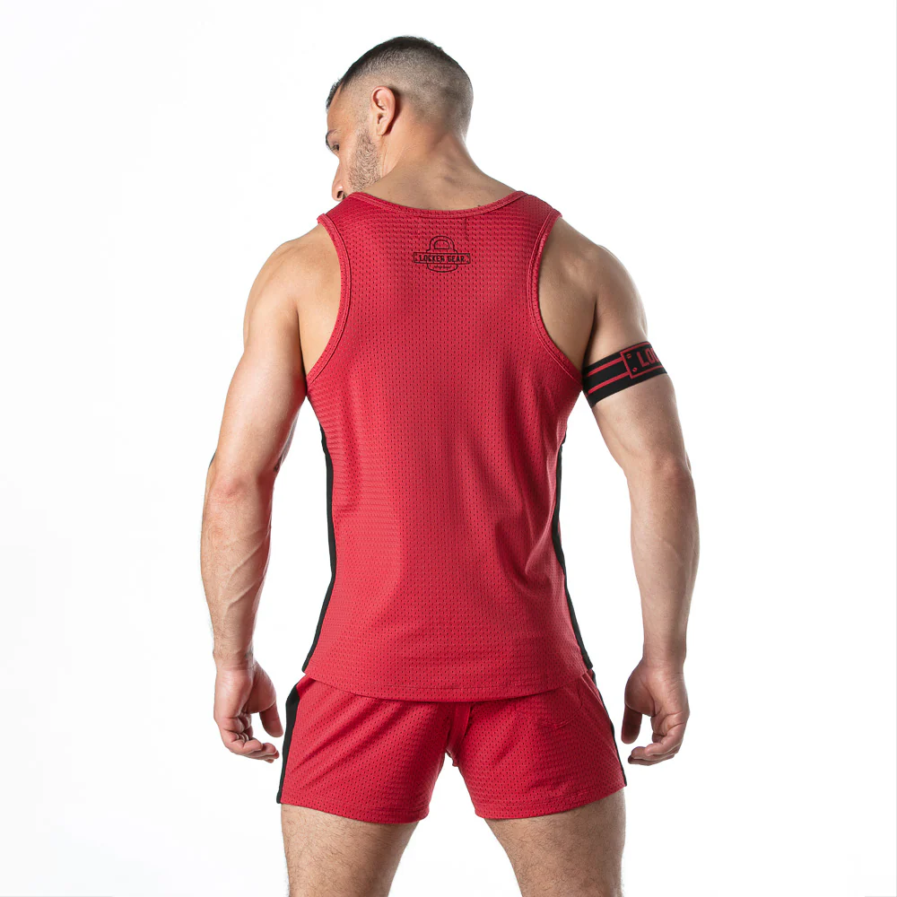 Locker Gear Sport Mesh Tank Top with Arm Band - Image 6
