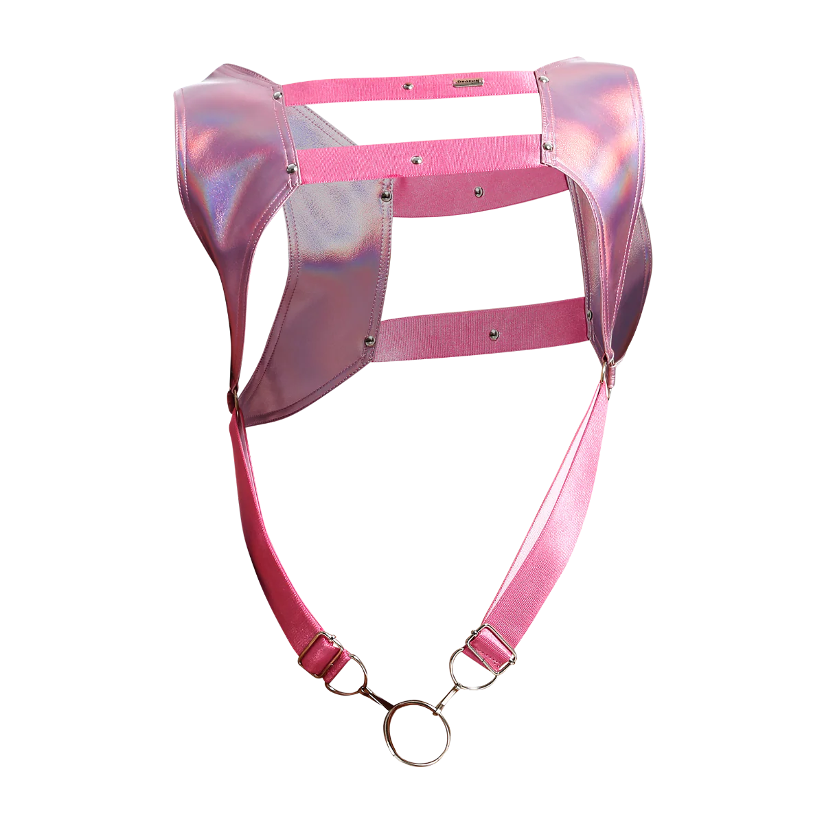 Male Basics Crop Top C-Ring Harness - Image 33