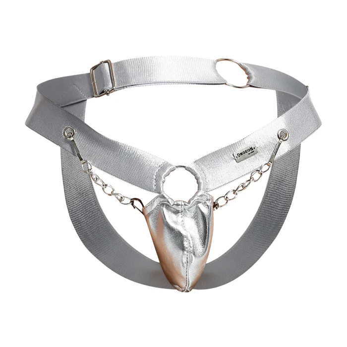 Male Basics Dungeon Chain Jockstrap - Image 16