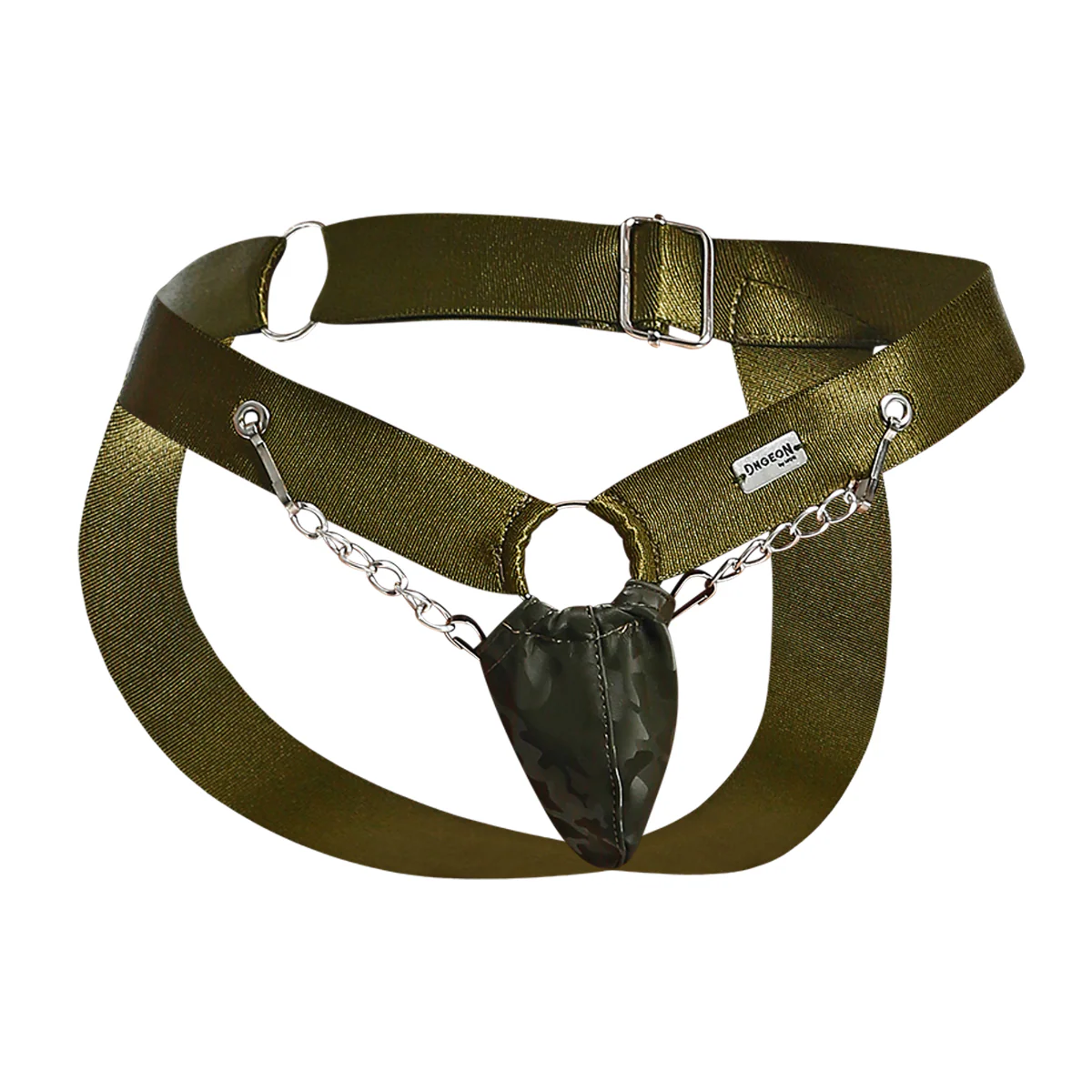 Male Basics Dungeon Chain Jockstrap - Image 19