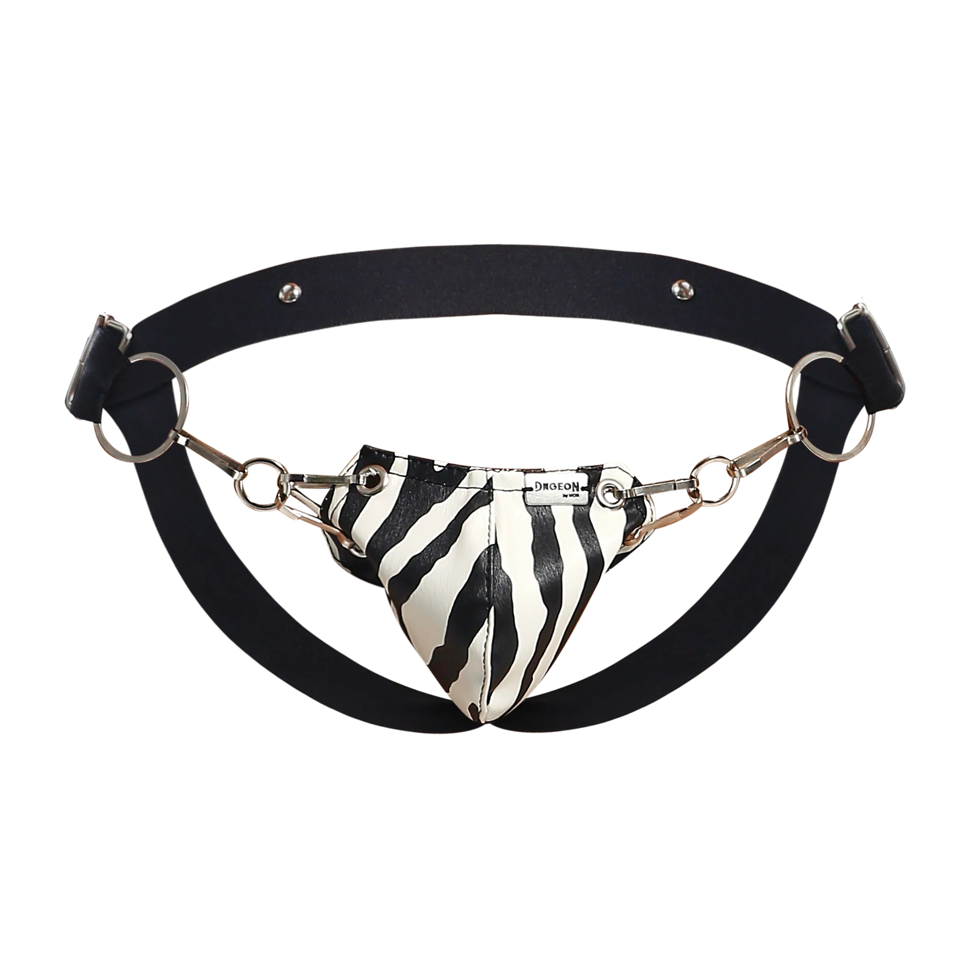 Male Basics Dungeon Snap Jockstrap - Image 3